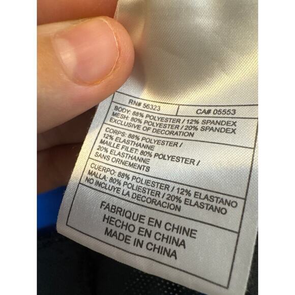 Nike Light Weight Jacket Blue and Black Womens Size Small S - Picture 10 of 10